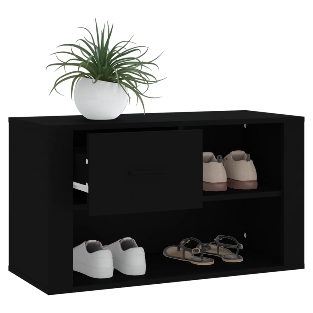 Schuhschrank Weiß 80x35x45 cm Holzwerkstoff