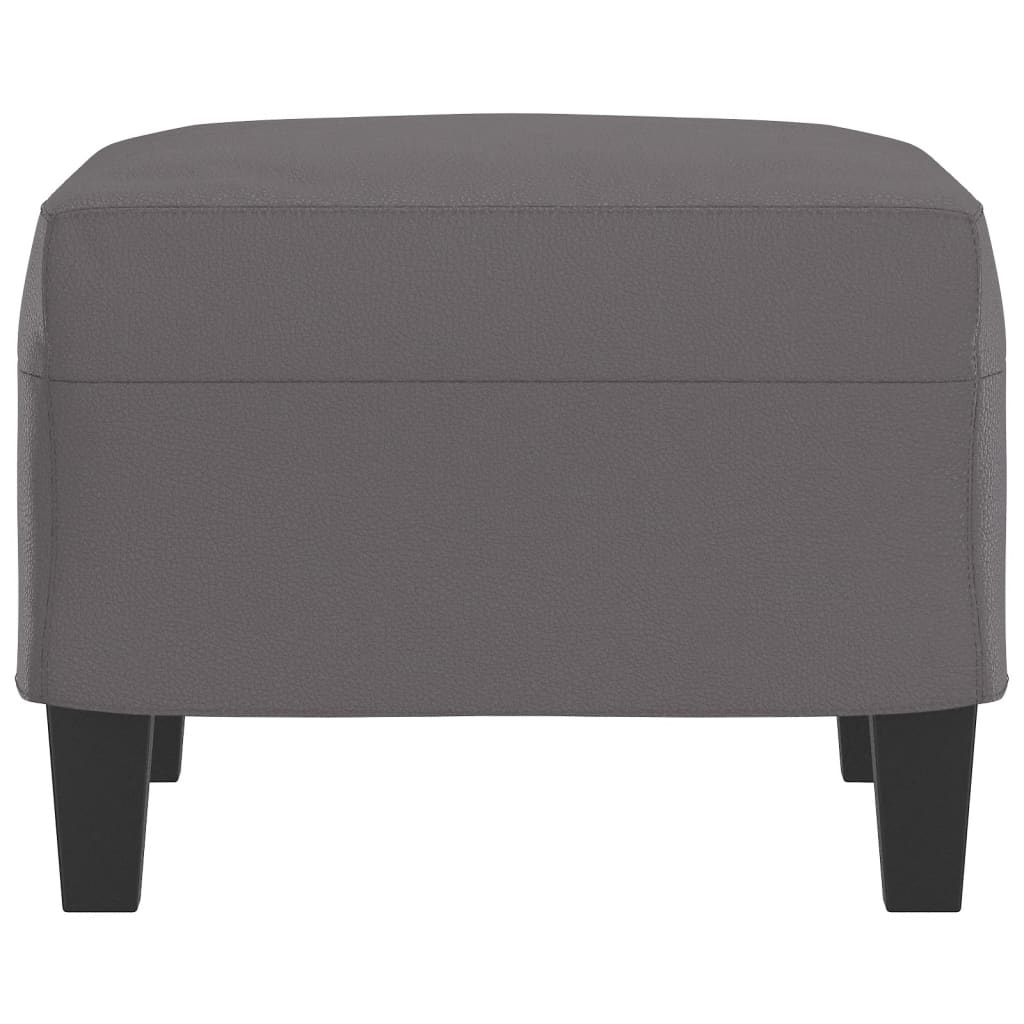 Fußhocker Schwarz 60x50x41 cm Kunstleder