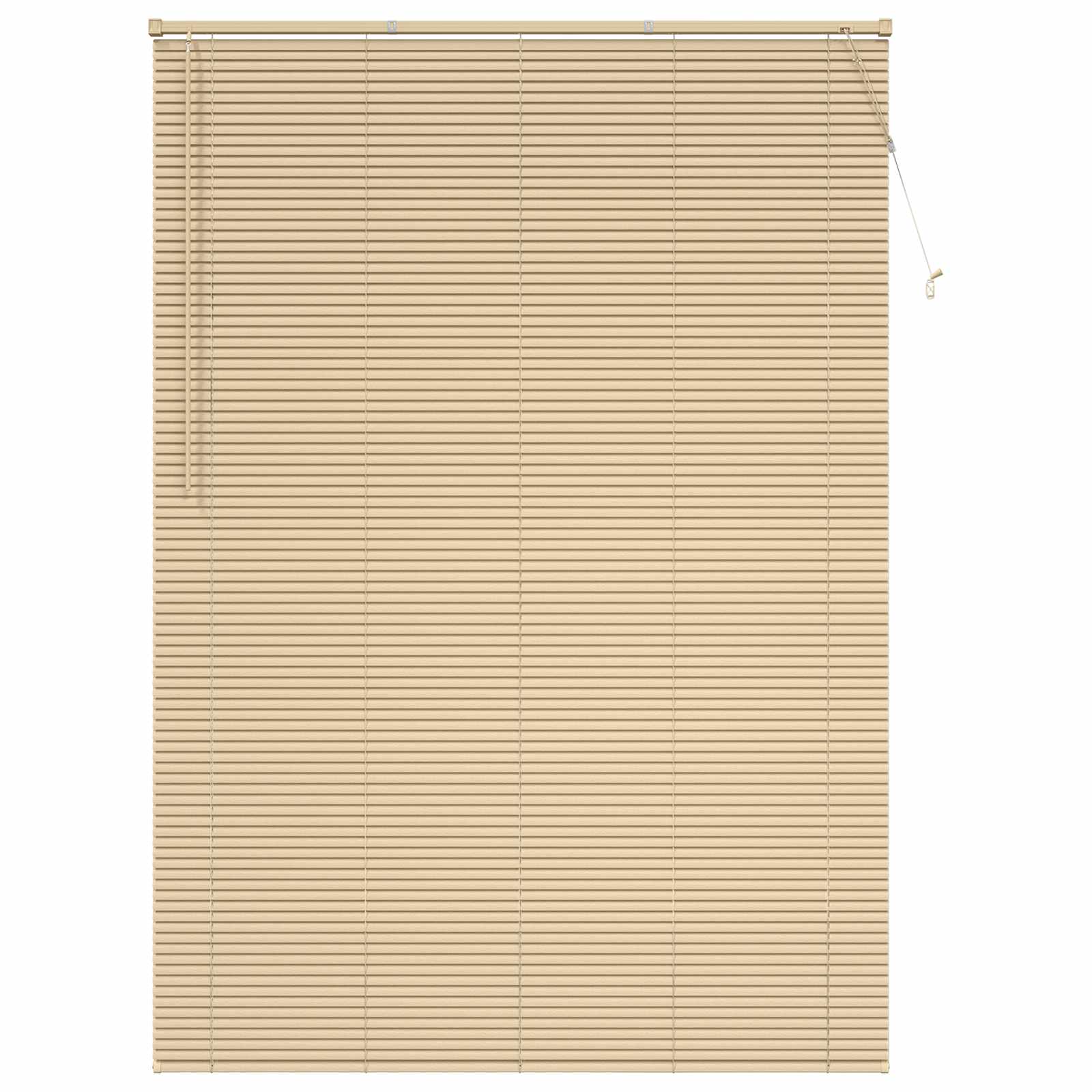 Jalousie Silber Grau 150 x 40 cm 25 mm PVC