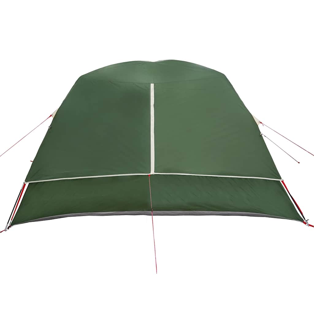 Campingzelt 4 Personen Grün Wasserdicht