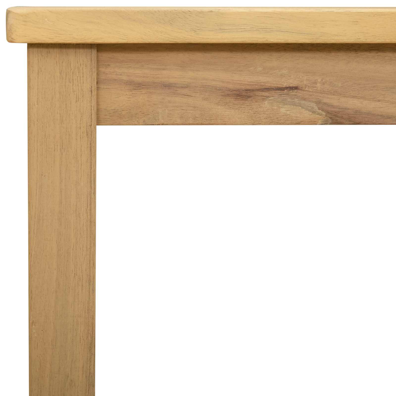 Couchtisch Helles Akazienholz 45 x 45 x 36 cm Massivholz Akazie