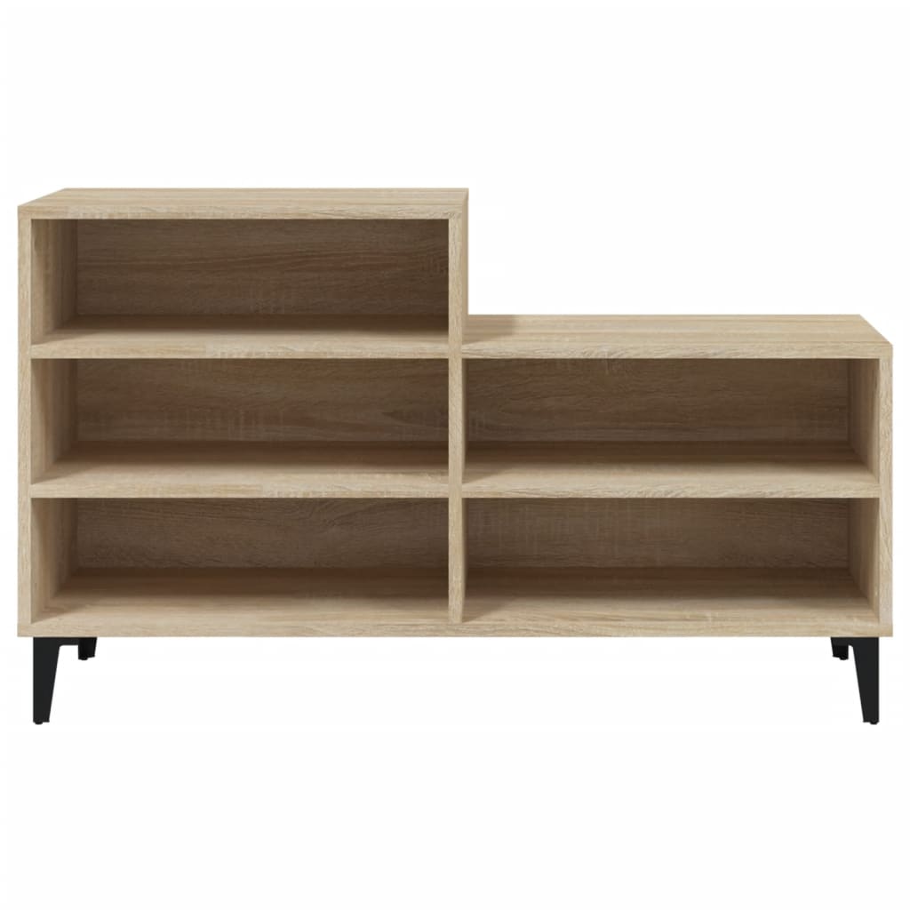 Schuhregal Weiß 102x36x60 cm Holzwerkstoff