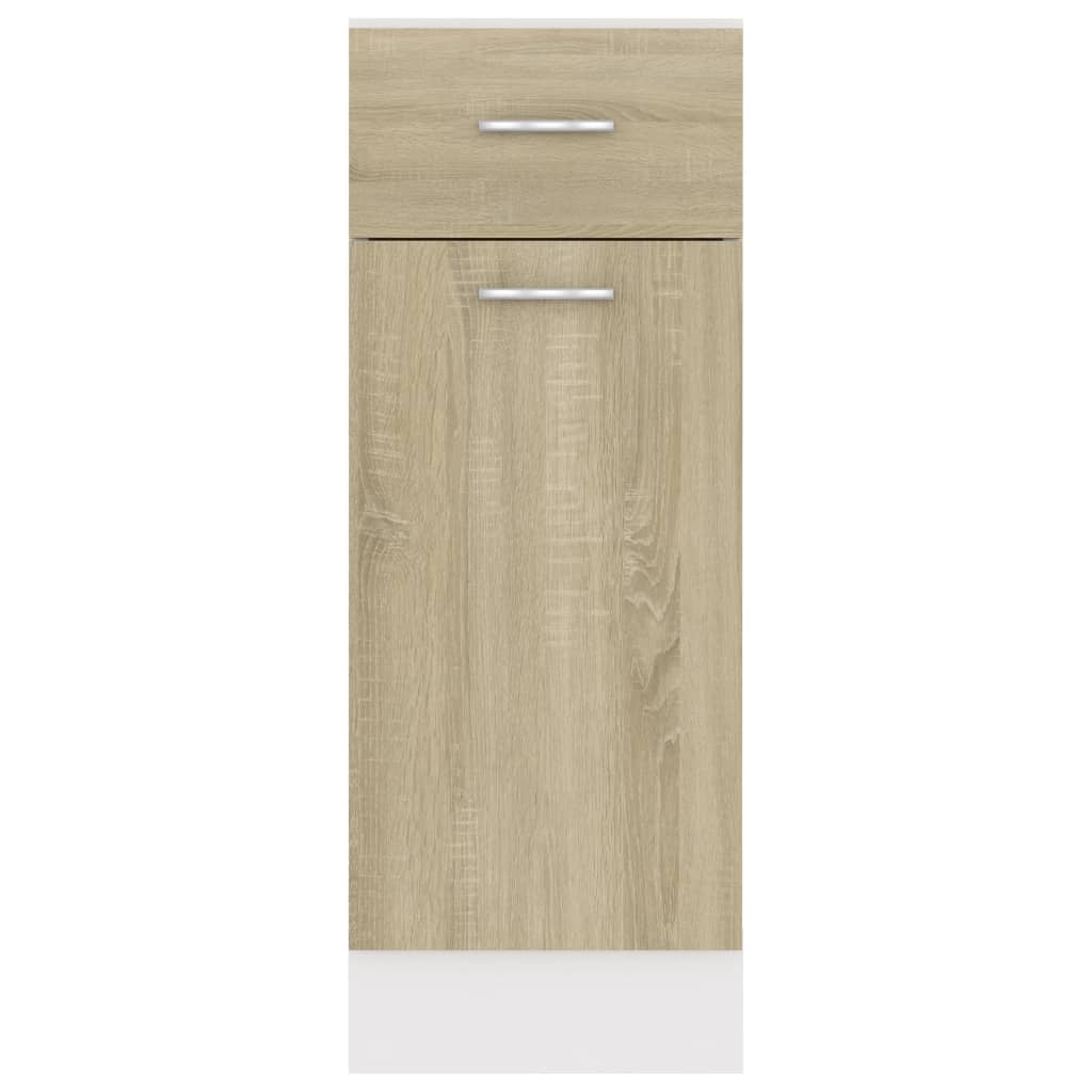 Unterschrank Lyon Weiß 60x46x81,5 cm Holzwerkstoff