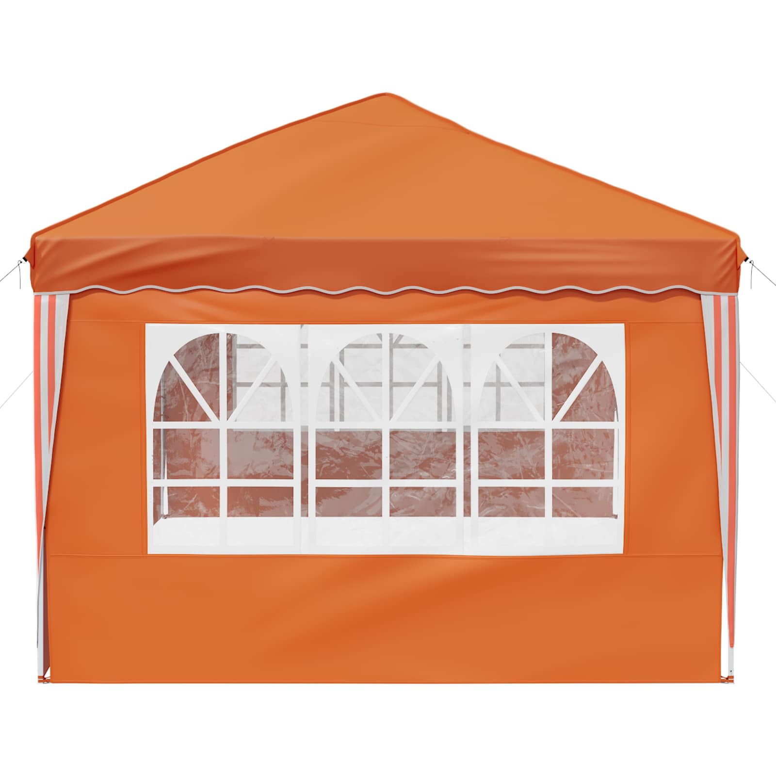 Pop-up Partyzelt 575 x 290 x 245 cm Creme