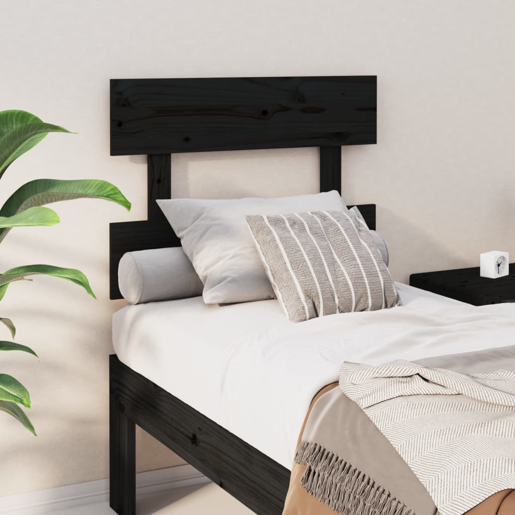 Bett-Kopfteil 78,5x3x81 cm Massivholz Kiefer