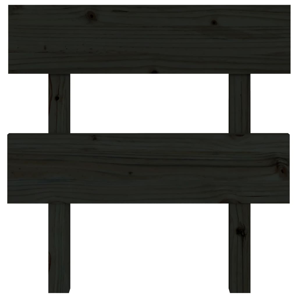 Bett-Kopfteil 78,5x3x81 cm Massivholz Kiefer