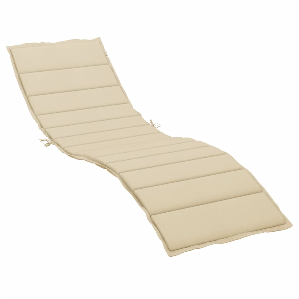 Liege-Kissen Blatt Blattmuster 200 x 70 x 3 cm Oxford-Stoff