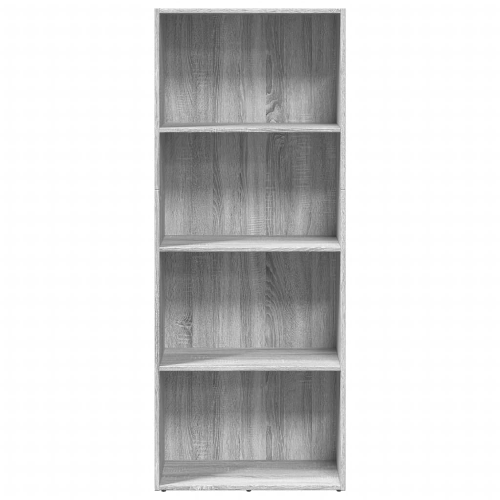 Bücherregal Weiß 80x30x189 cm Holzwerkstoff