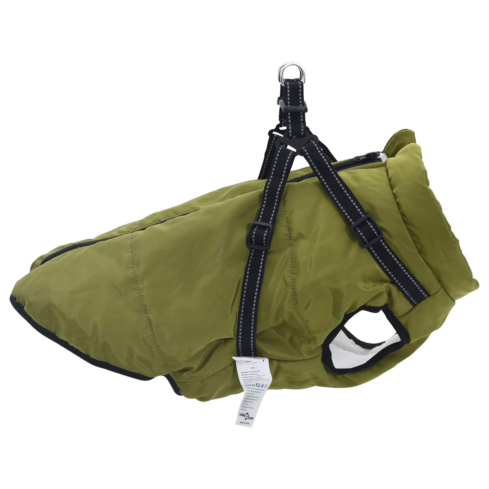 Hundemantel Rot L24 Fleece und Polyester