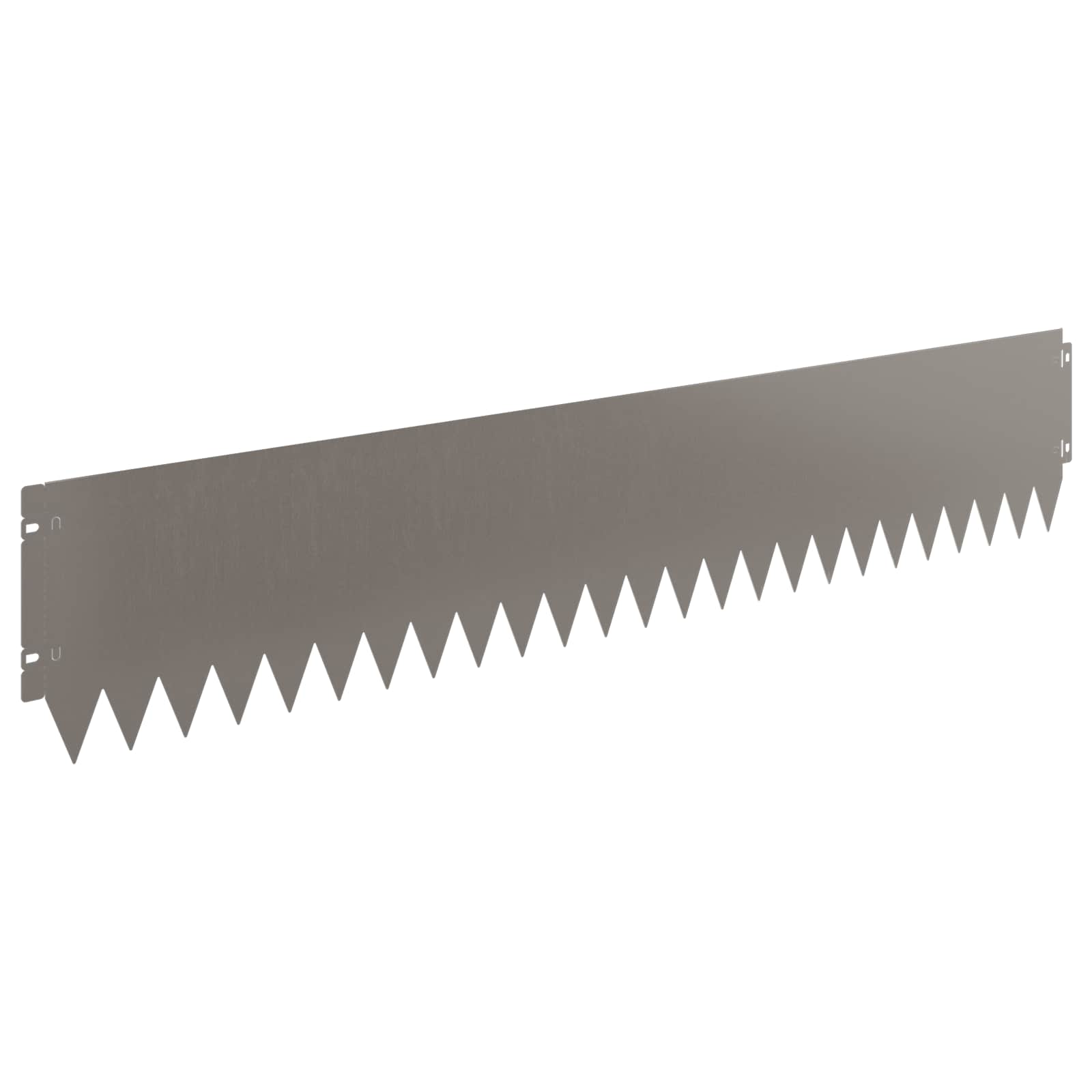 Raseneinfassung 10 pcs 103 x 10 cm Stahl Schwarz