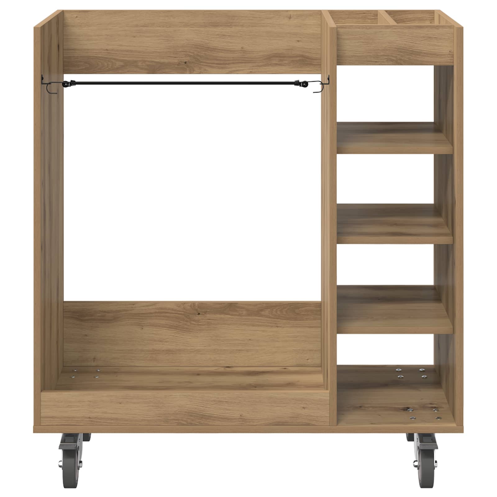 Golf Schrank Mit Rad Uni Weiß 65 x 45 x 98 cm