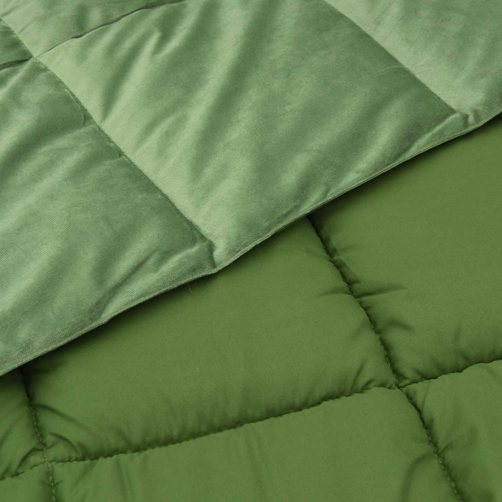 Sommerdecke Gesteppt Anthrazit 135 x 200 cm Mikrofaser