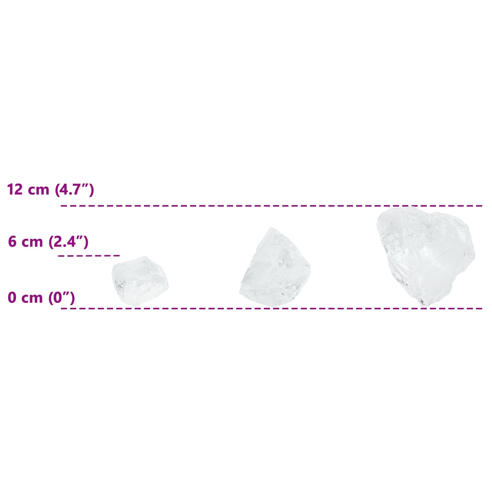 Gabionensteine aus Glas Grün 60-120 mm 25 kg