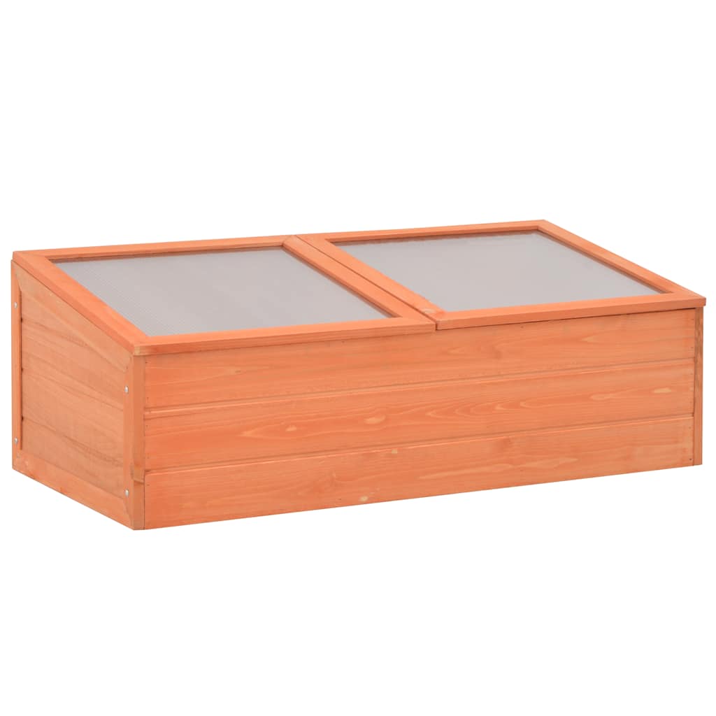 Frühbeet Holz 180x57x62 cm