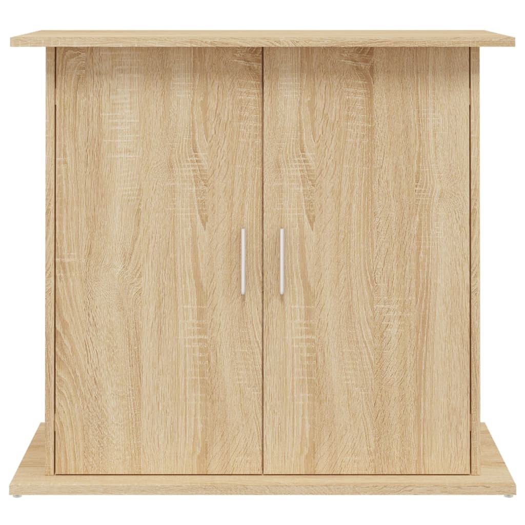 Aquariumständer Weiß 81x36x73 cm Holzwerkstoff