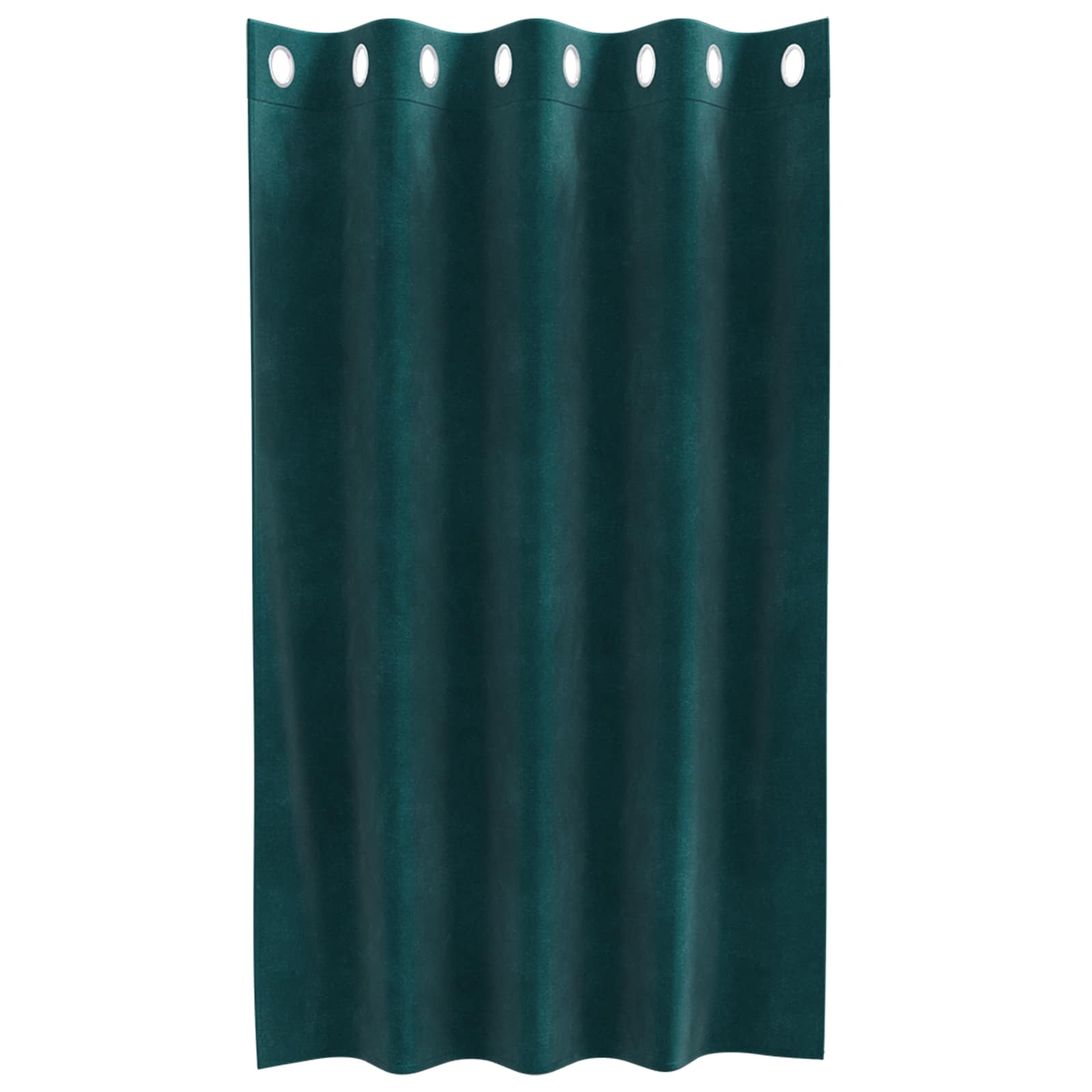 Verdunkelungsvorhänge 2 pcs Schwarz 140 x 140 cm Samt