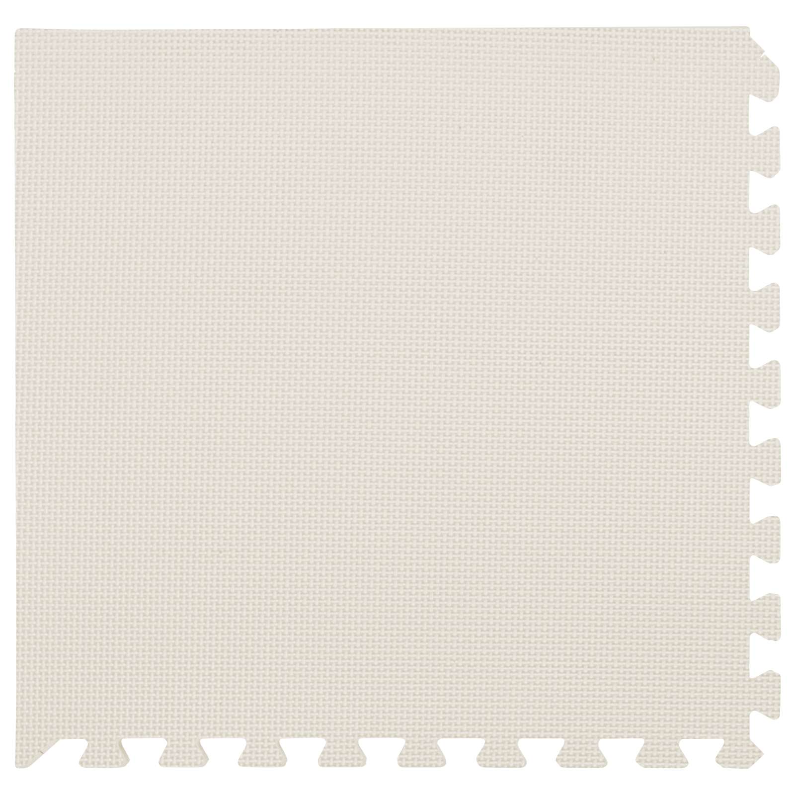 Pool Bodenteppich 6 pcs Schwarz 2,16 ㎡ EVA-Schaum