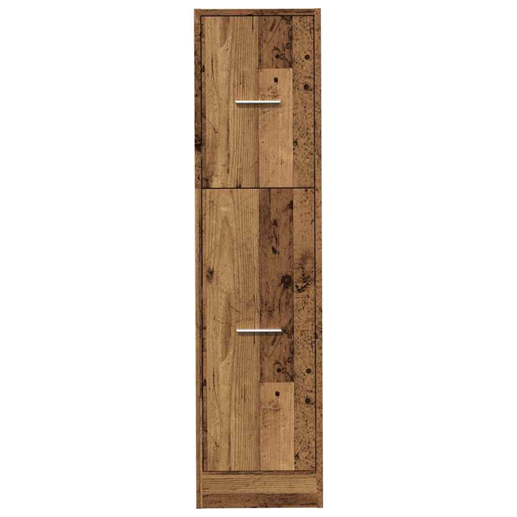 Apothekerschrank Weiß 30 x 41 x 174,5 cm Holzwerkstoff