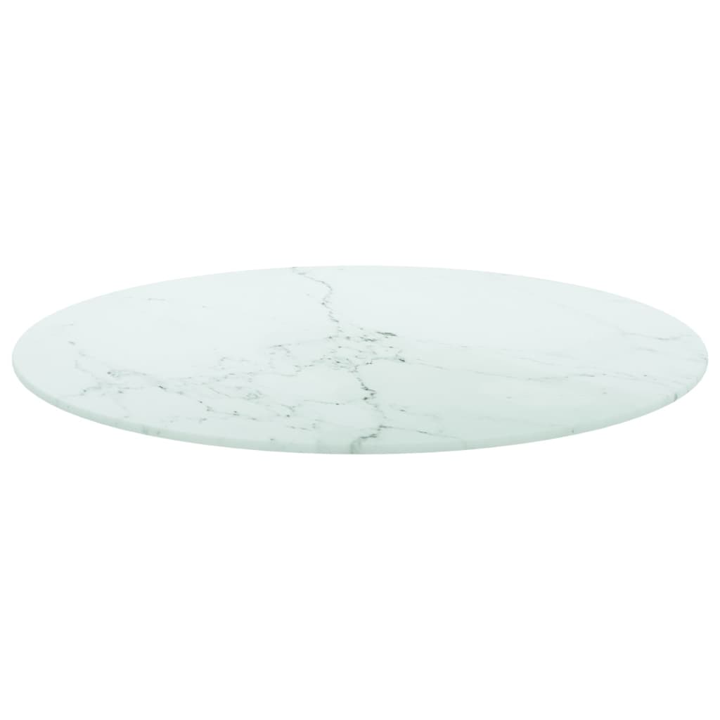Tischplatte aus gehärtetem Glas quadratisch 700x700 mm