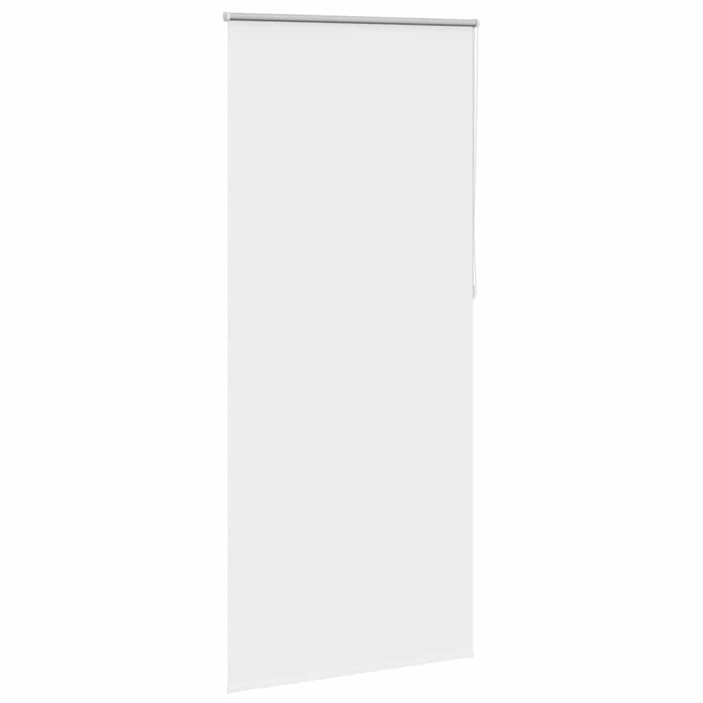Verdunkelungsrollo 84,4 x 175 cm, Stoffbreite 80 cm, Weiß