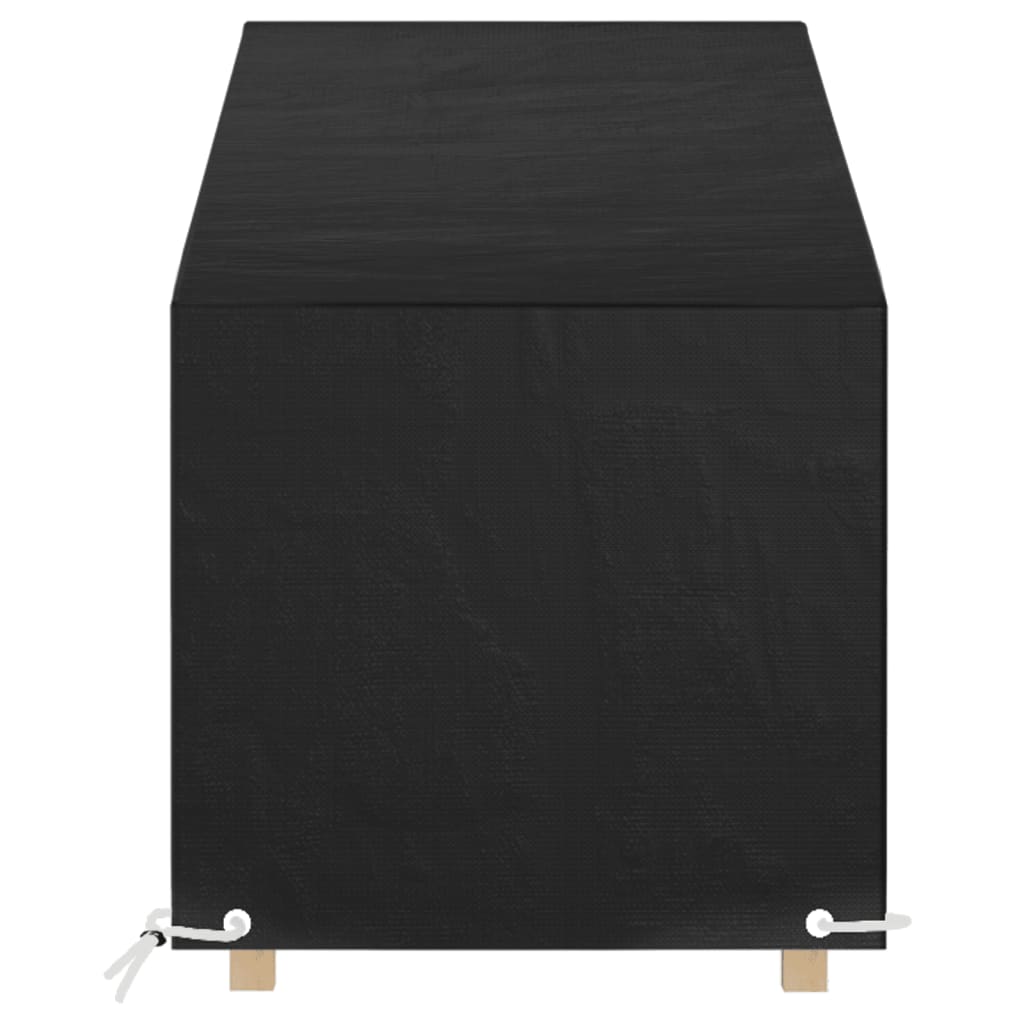 Abdeckungen für Sonnenliegen 2 Stk. 12 Ösen 205x75x40 cm