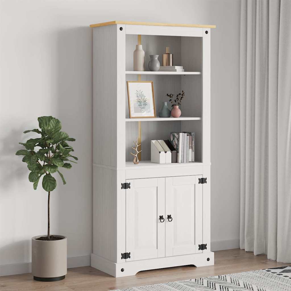 Buffetschrank Mexiko-Stil Kiefernholz 80x40x170 cm