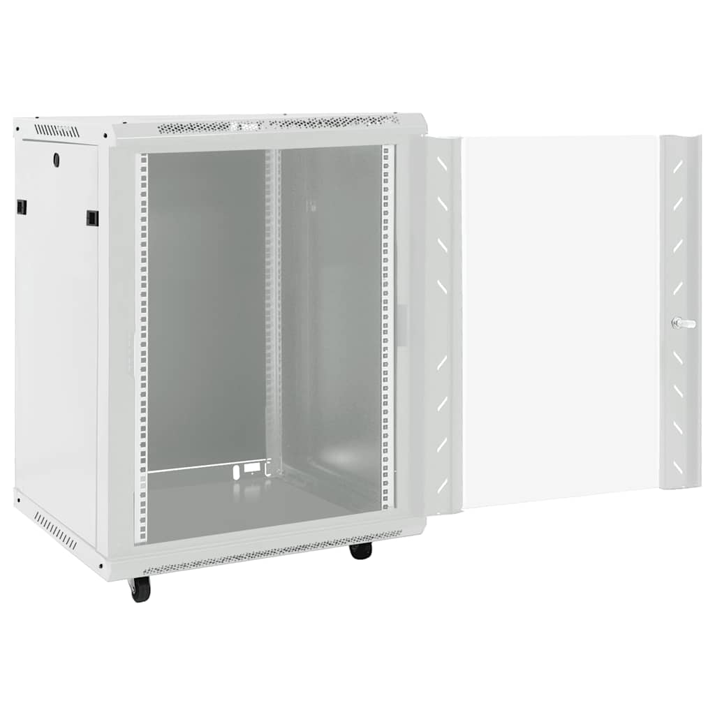 15HE Netzwerkschrank mit Schwenkfüßen 19" IP20 60x45x86 cm