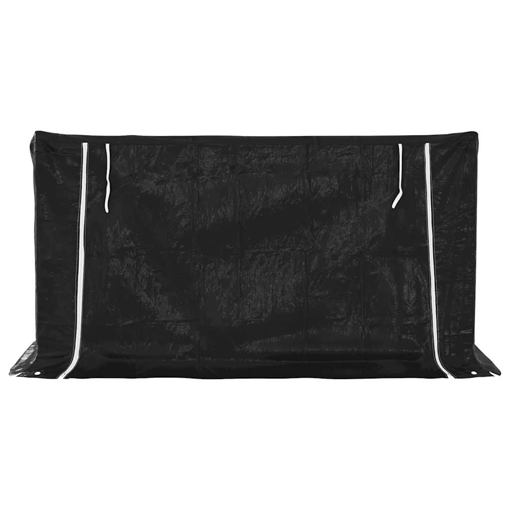 Brennholzregal mit Regenschutz 100,5x40,5x110,5 cm