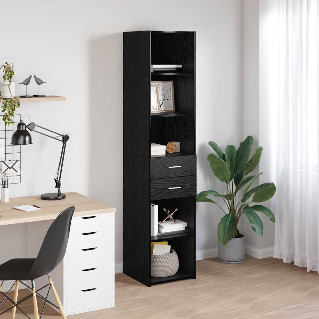 Highboard Altholz 40 x 42,5 x 185 cm Holzwerkstoff