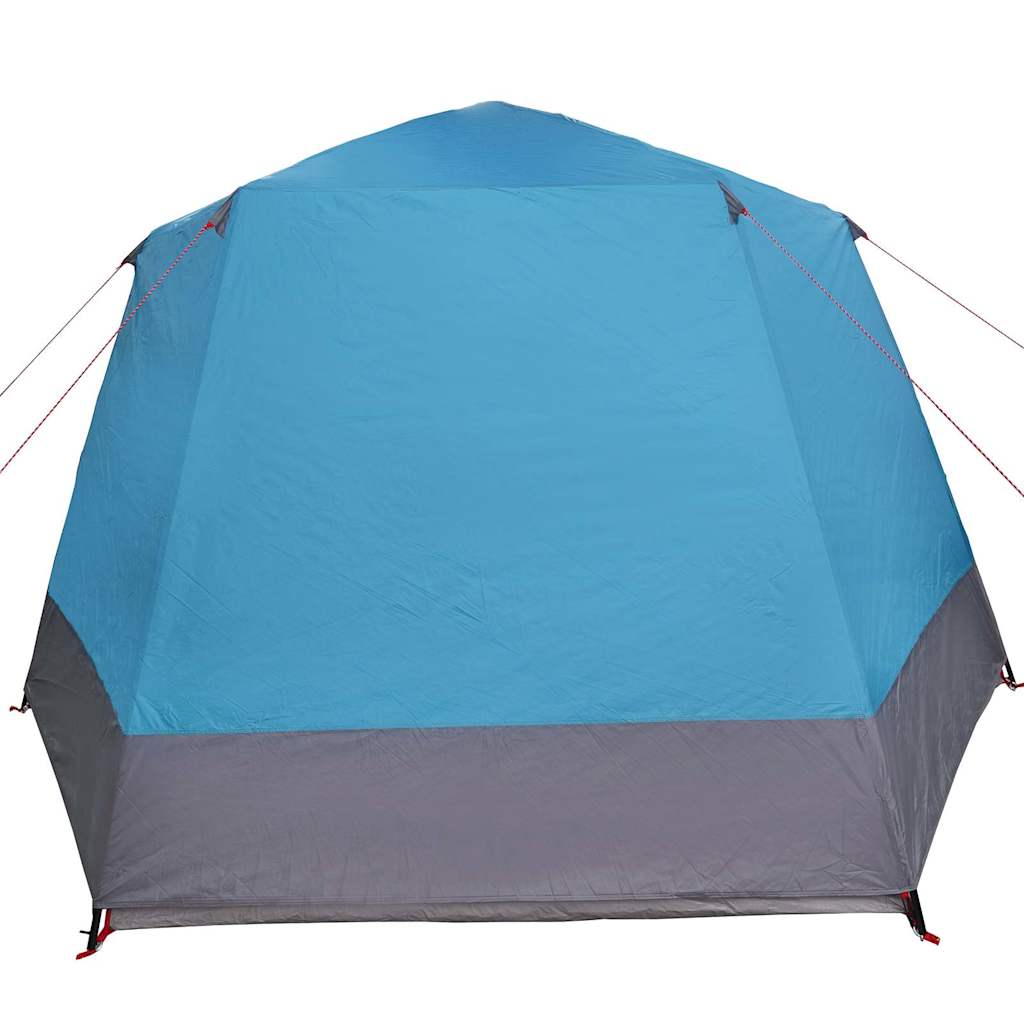 Campingzelt Hütte mit Dach Grün 420 x 420 x 227 cm Polyester