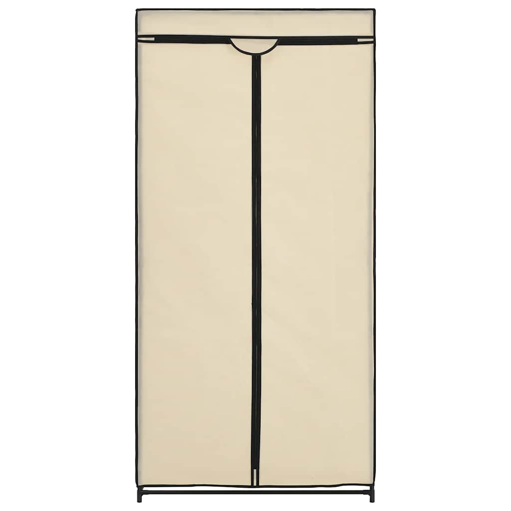 Kleiderschrank Schwarz 75×50×160 cm