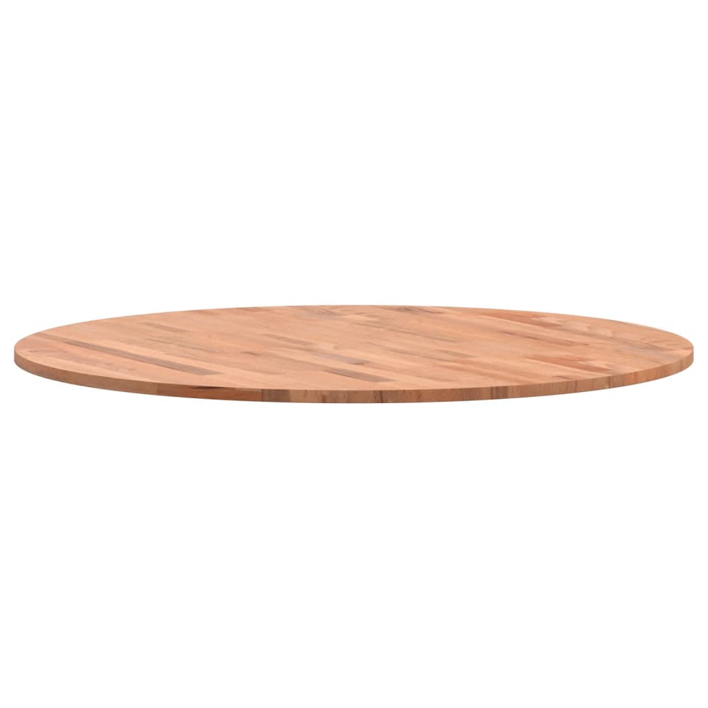 Tischplatte Ø30x1,5 cm Rund Massivholz Buche