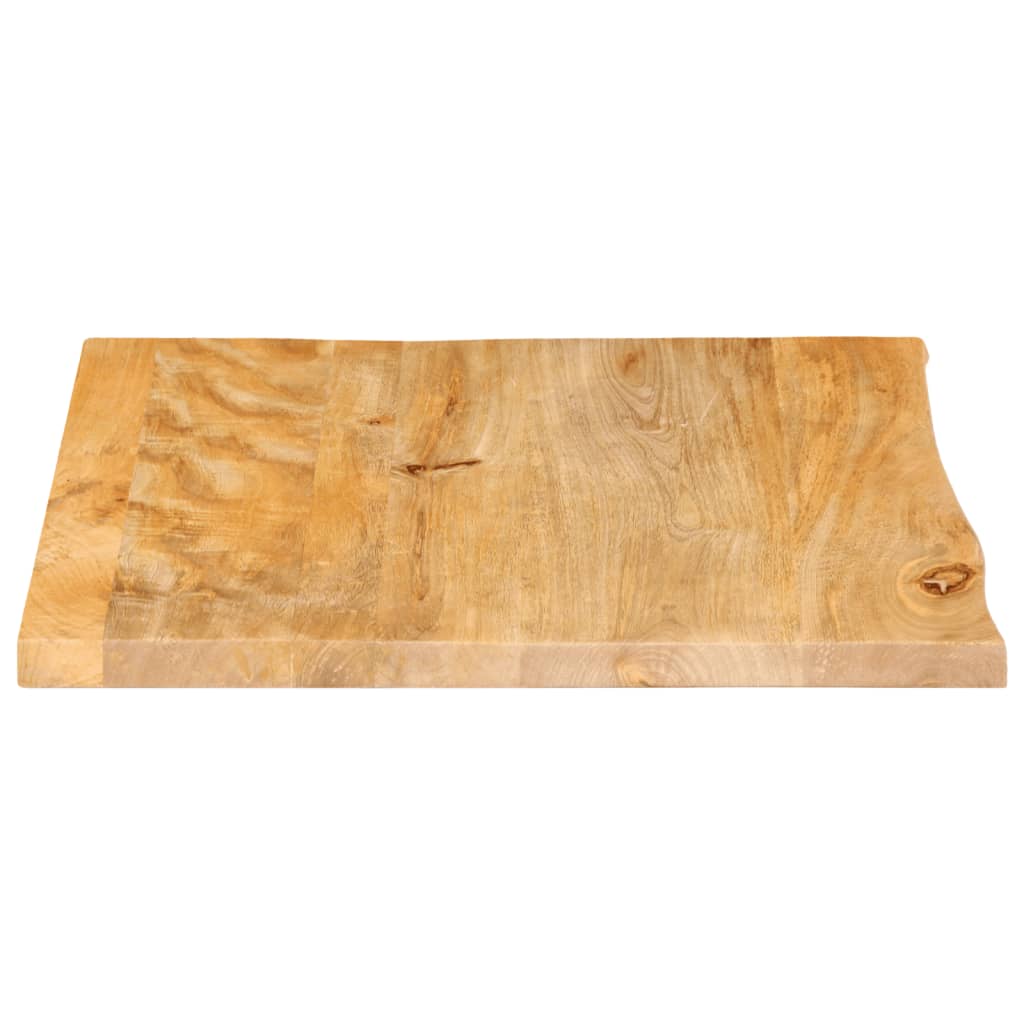Wandregal 40x20x2,5 cm Rechteckig Massivholz Akazie Baumkante