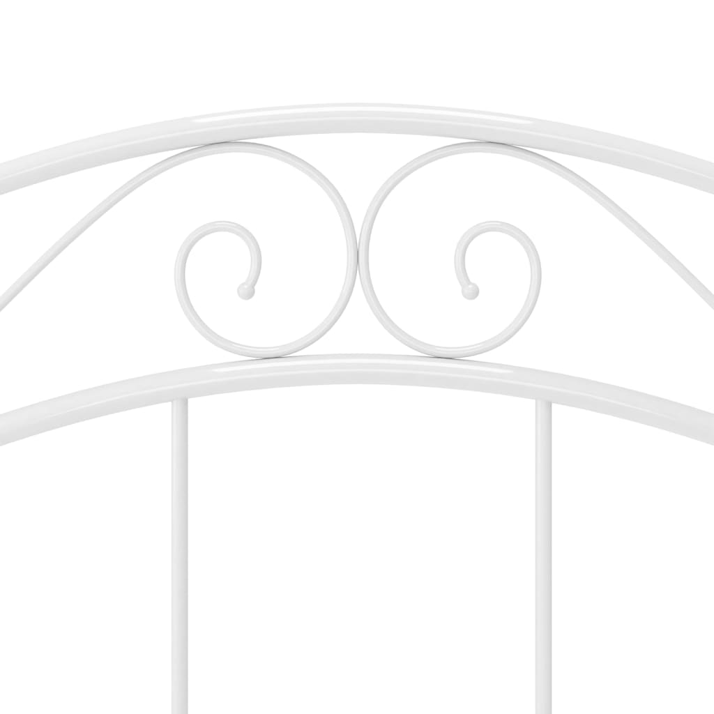 Bett Schwarz Metall 90x200 cm