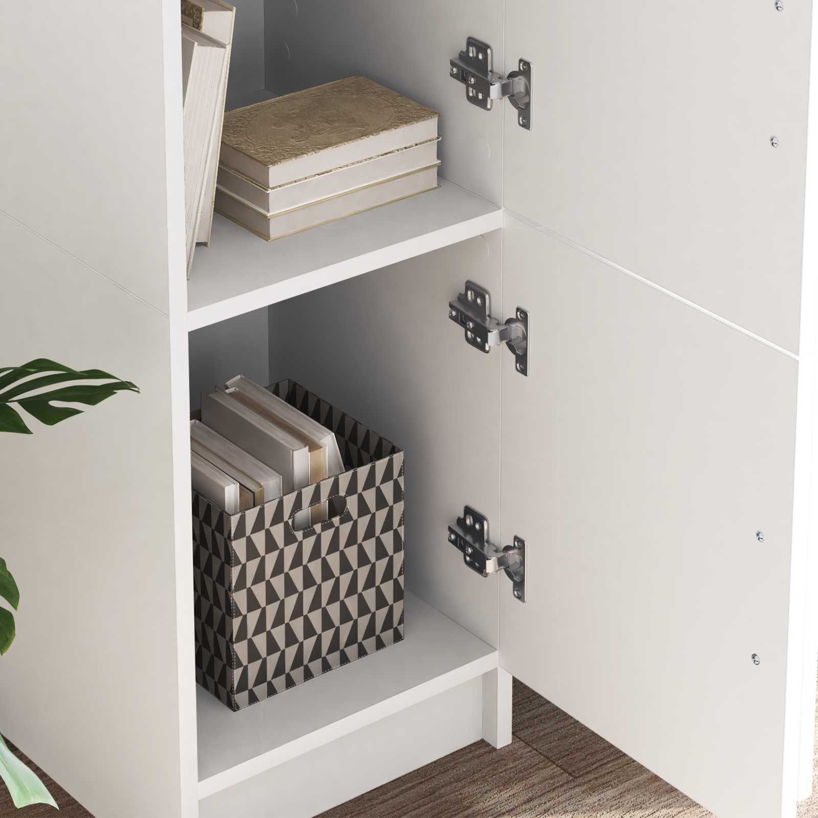 Schreibtisch 2 pcs Beton Grau