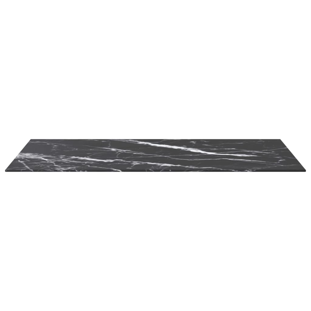 Tischplatte aus gehärtetem Glas quadratisch 700x700 mm