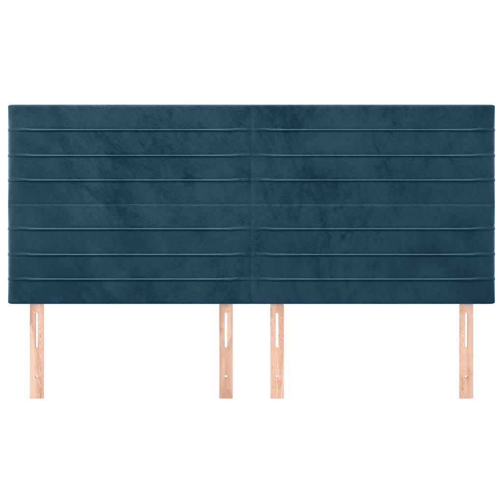 Kopfteil Hellgrau 80x5x118/128 cm Samt
