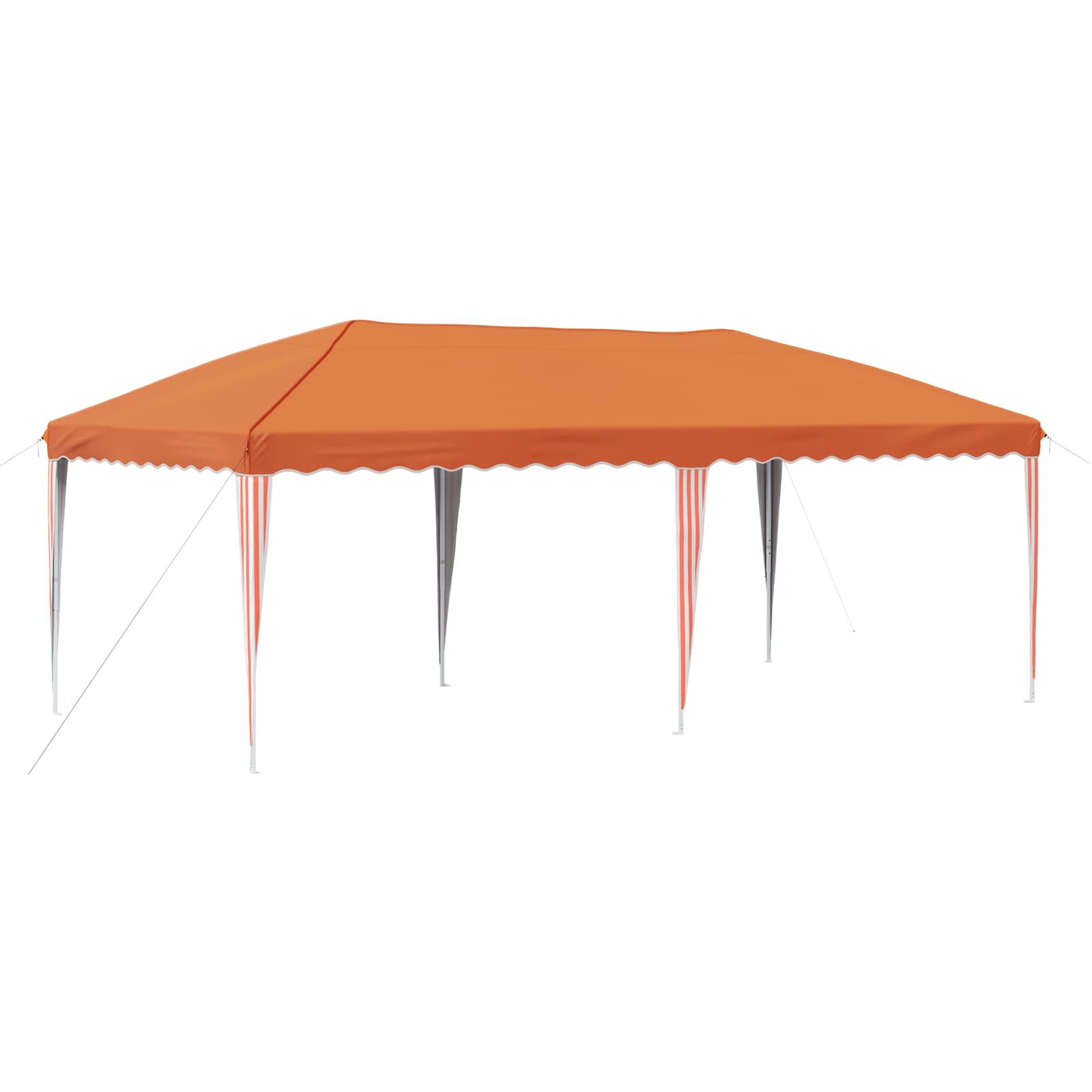 Pop-up Partyzelt 575 x 290 x 245 cm Creme