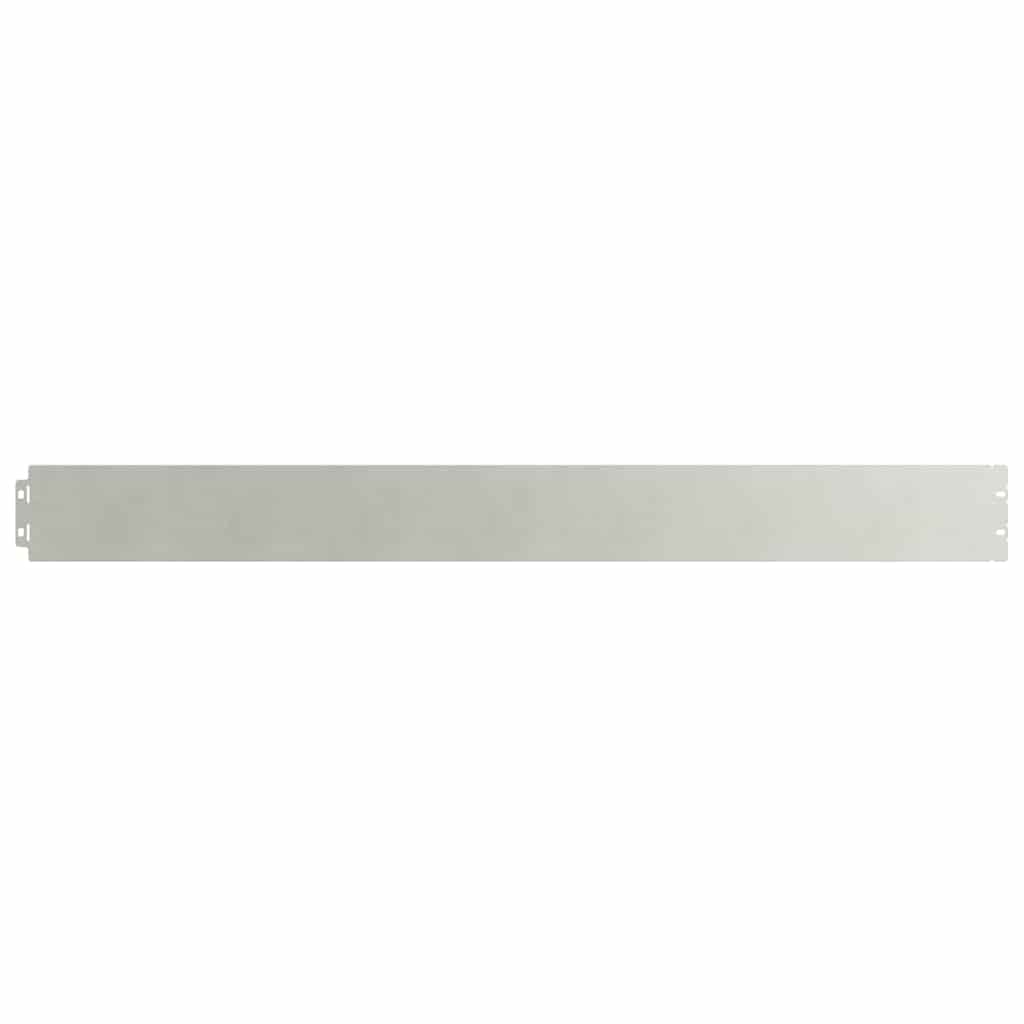 Raseneinfassung 10 pcs 10 x 103 cm Wetterfeststahl Rostig