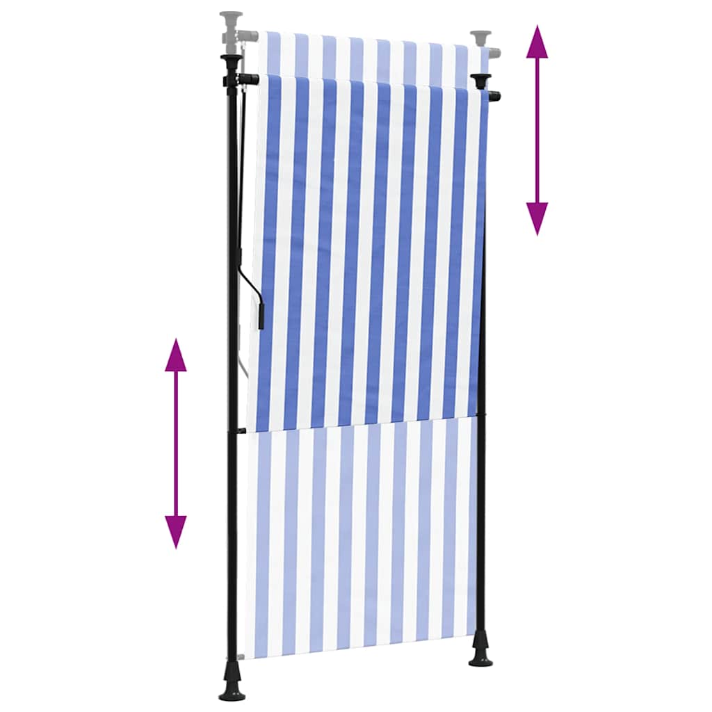 Außenrollo 100 x 270 cm Anthrazit