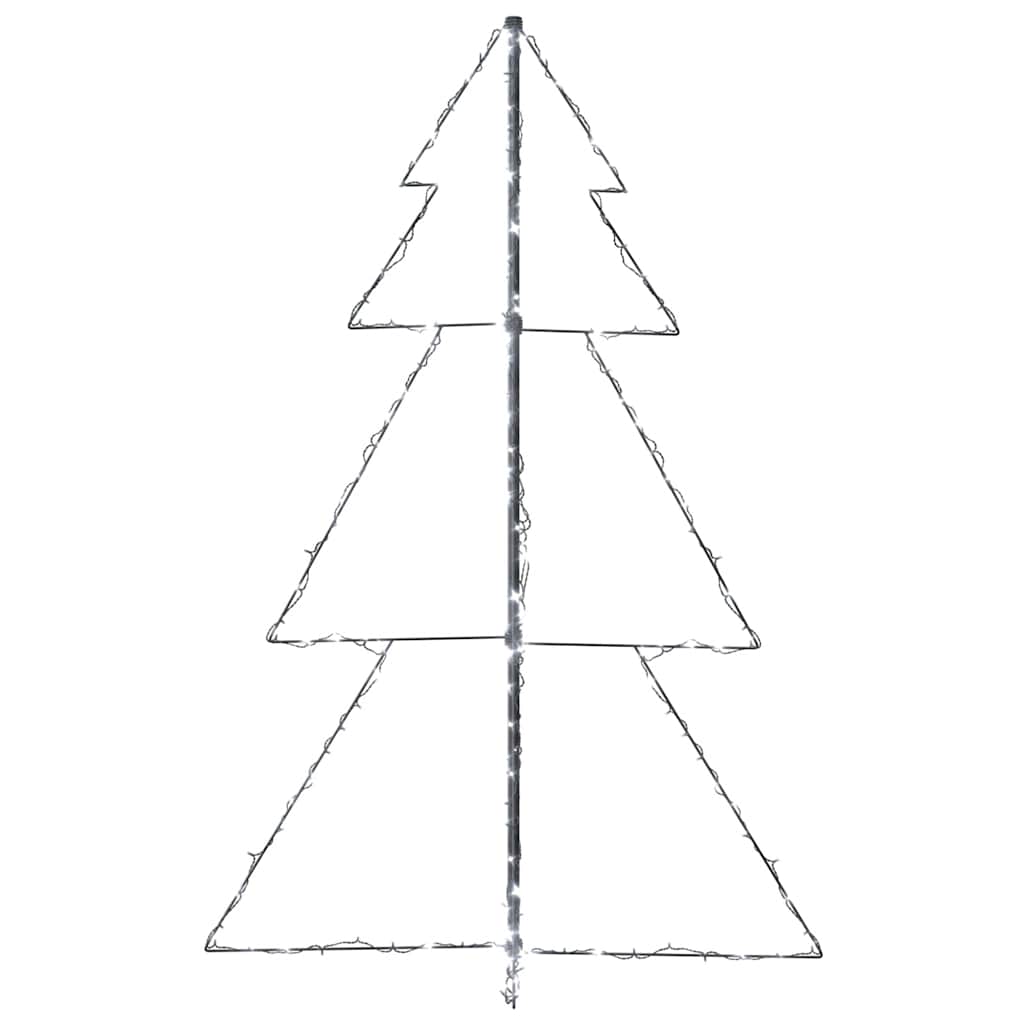 Weihnachtsbaum in Kegelform 160 LEDs Indoor & Outdoor 78x120 cm
