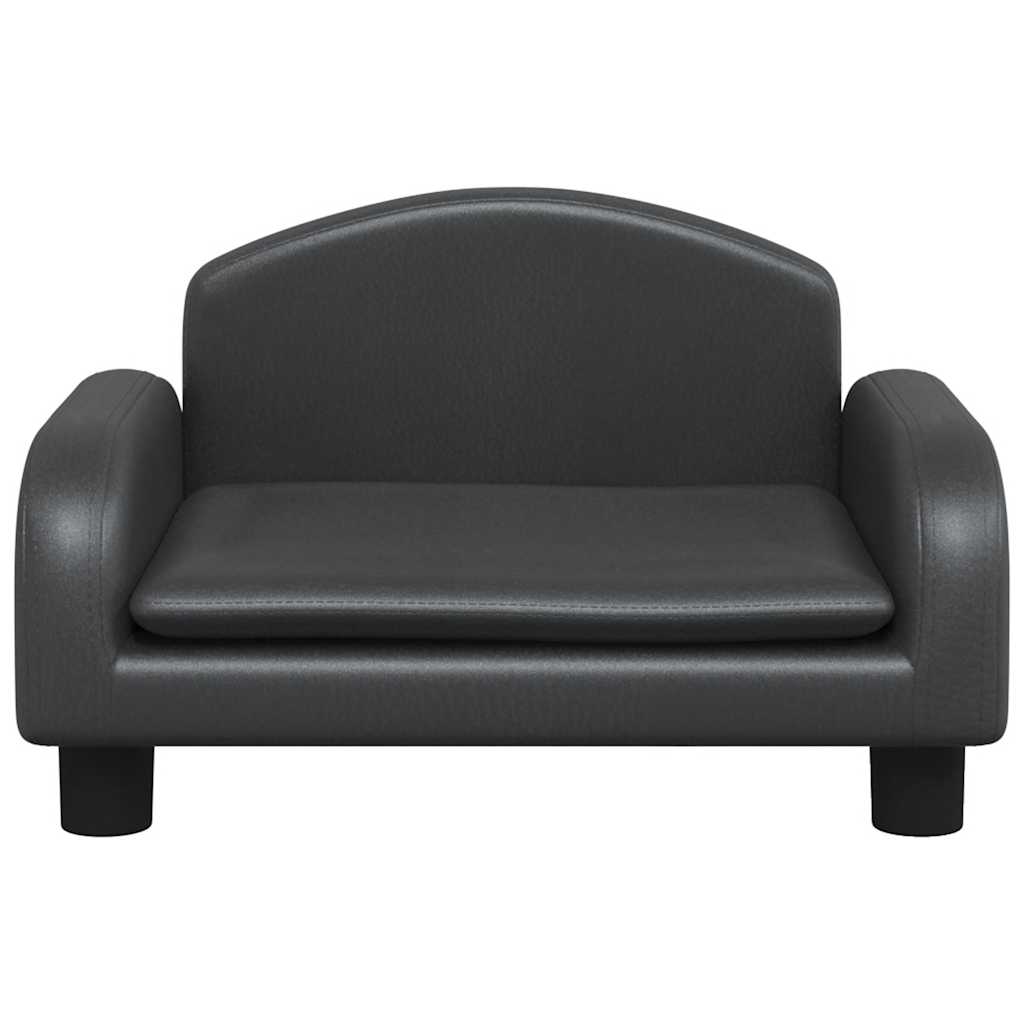 Hundebett Dunkelgrau 70x45x30 cm Stoff