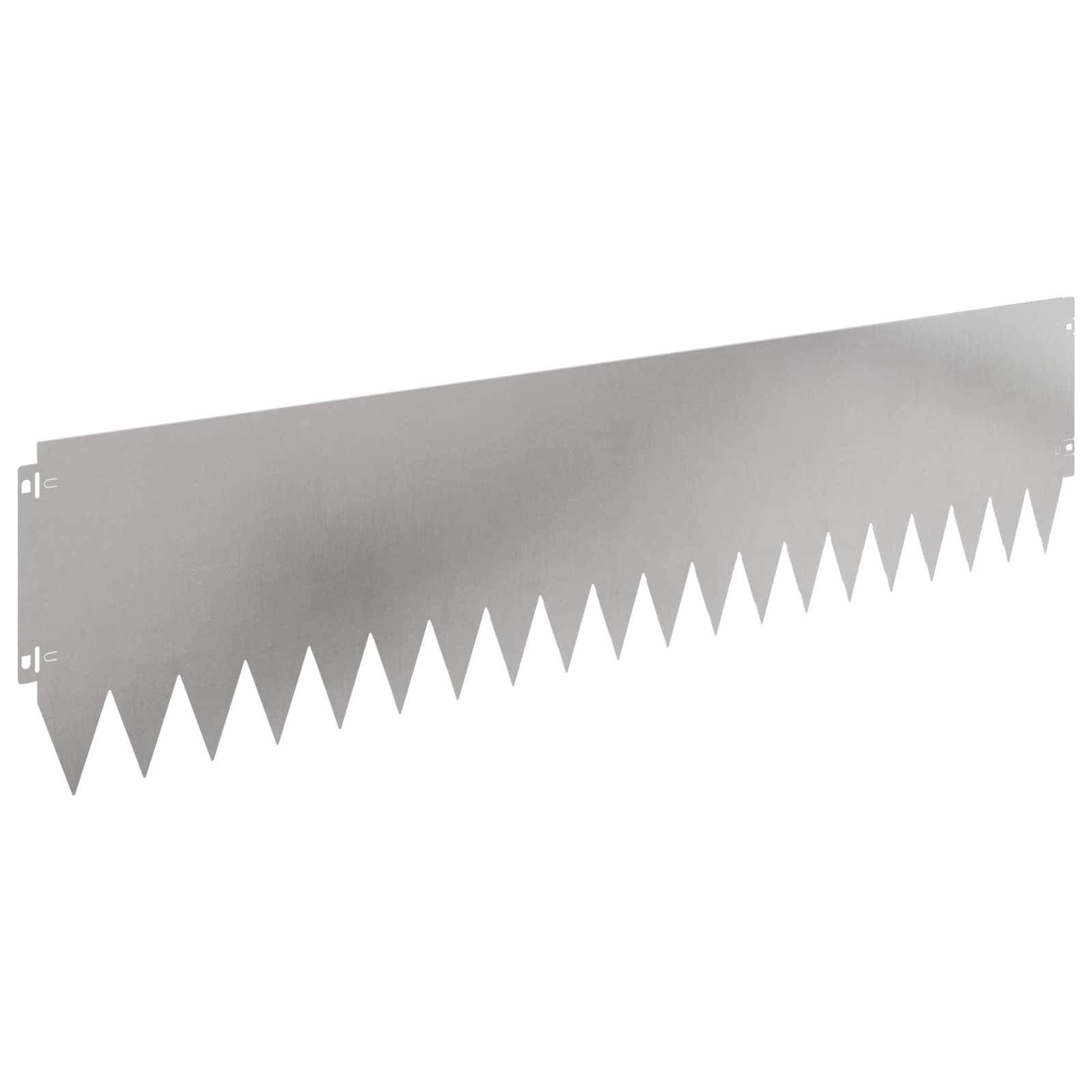 Raseneinfassung 10 pcs 103 x 10 cm Stahl Schwarz