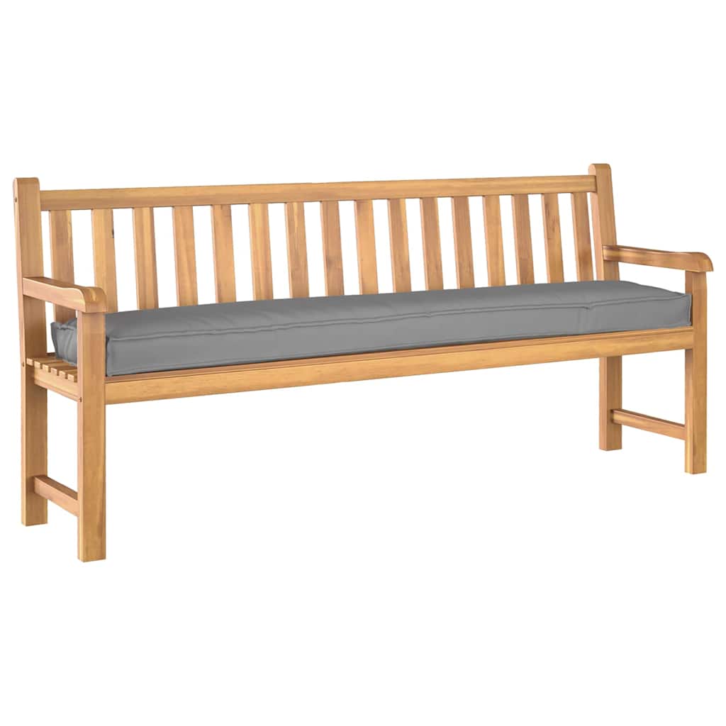 Palettenkissen Anthrazit 200 x 40 x 8 cm Oxford-Stoff