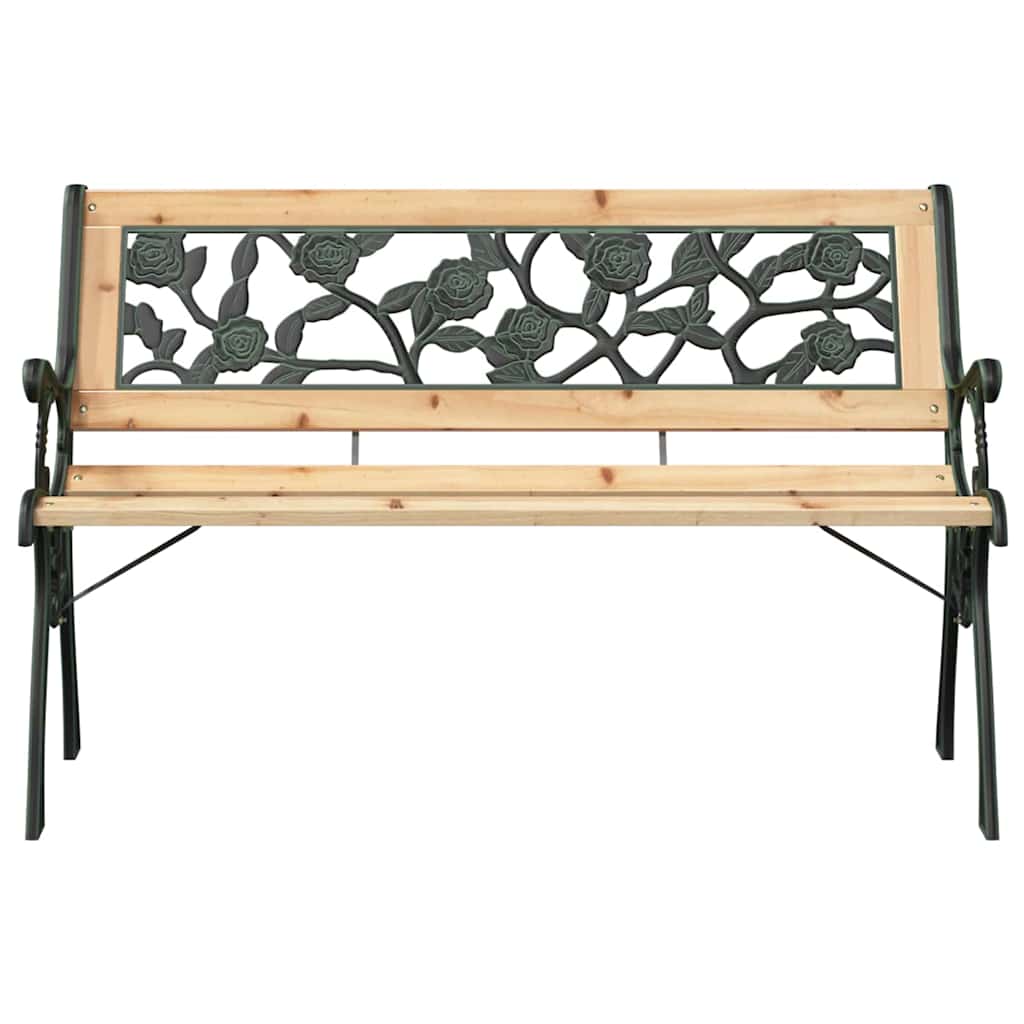 Gartenbank 122 cm Massivholz Tanne