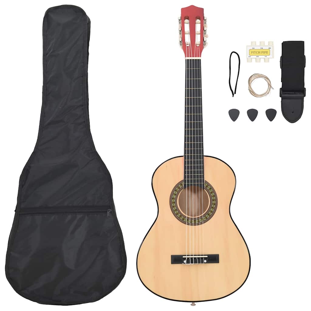 12.-tlg. Klassische Gitarre Set für Anfänger 4/4 39