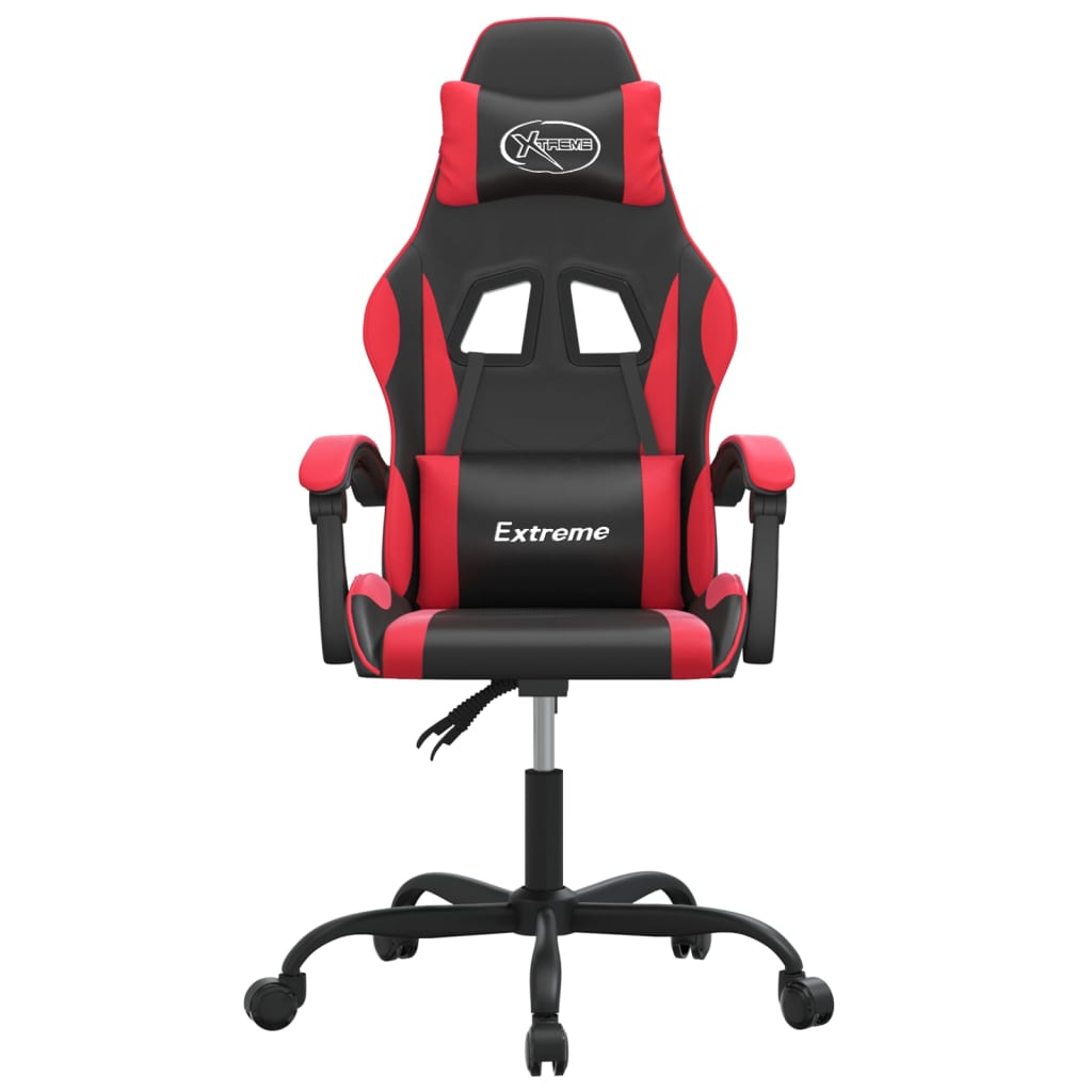 Gaming-Stuhl Schwarz und Golden Kunstleder