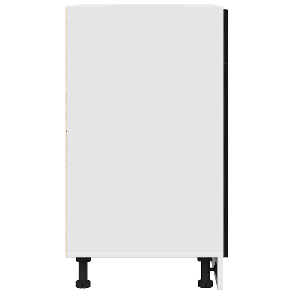 Unterschrank Lyon Weiß 60x46x81,5 cm Holzwerkstoff