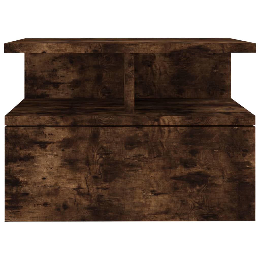 Hängender Nachttisch Weiß 40x31x27 cm Holzwerkstoff