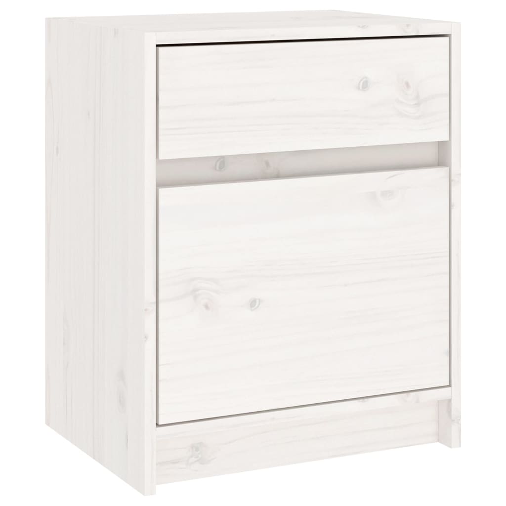 Nachtschrank 40x31x50 cm Massivholz Kiefer